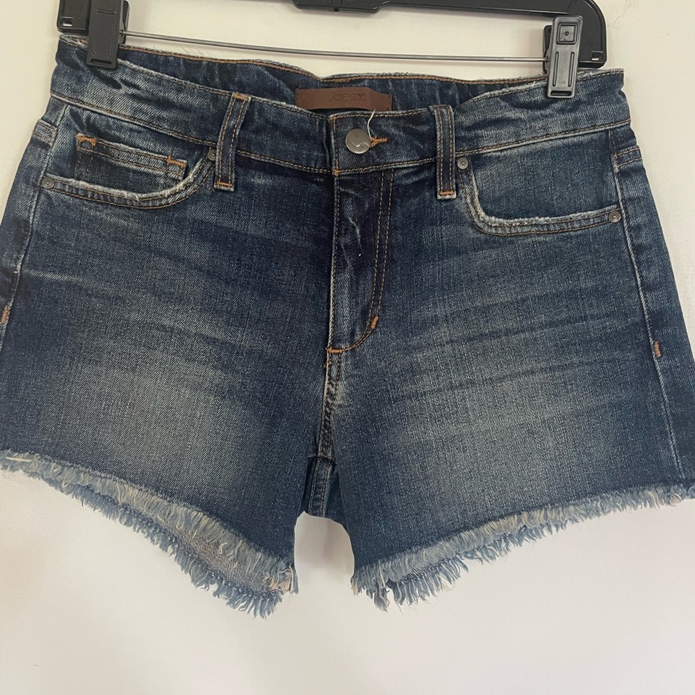 Joe's Jeans Dark Blue Denim Shorts